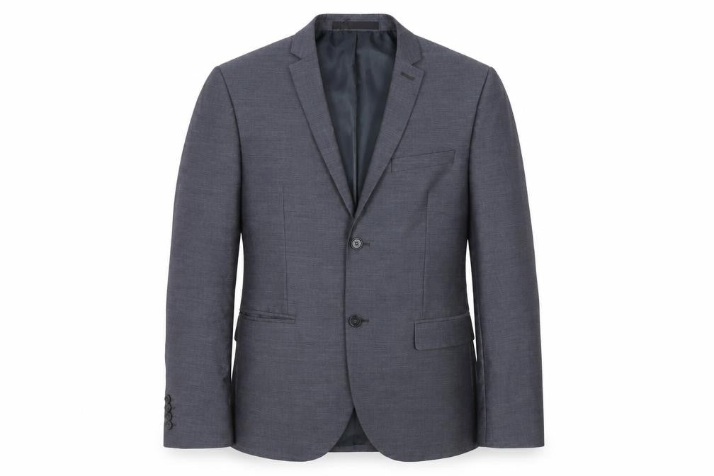 Mens UK Size 40 Topman Regular Grey Suit Jacket