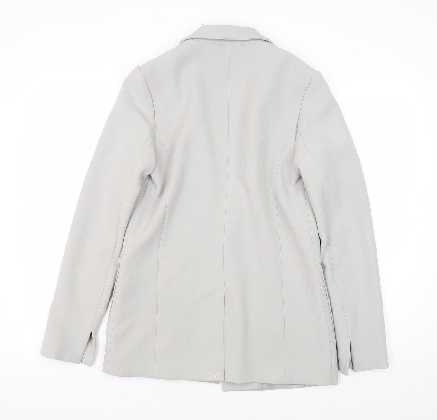 Next Women's Grey Blazer Suit Regular Fit Size 8