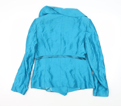 Kaliko Women's Blue Blazer, Size 14, Long Sleeve