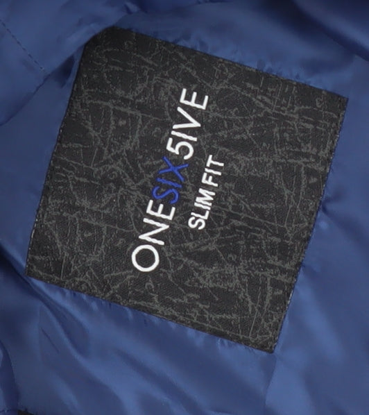 Mens UK Size 40 ONESIX5IVE Regular Blue Suit Waistcoat
