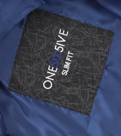 Mens UK Size 40 ONESIX5IVE Regular Blue Suit Waistcoat