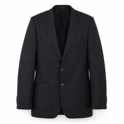Marco Antonio Men's Black Wool Blazer Size 44