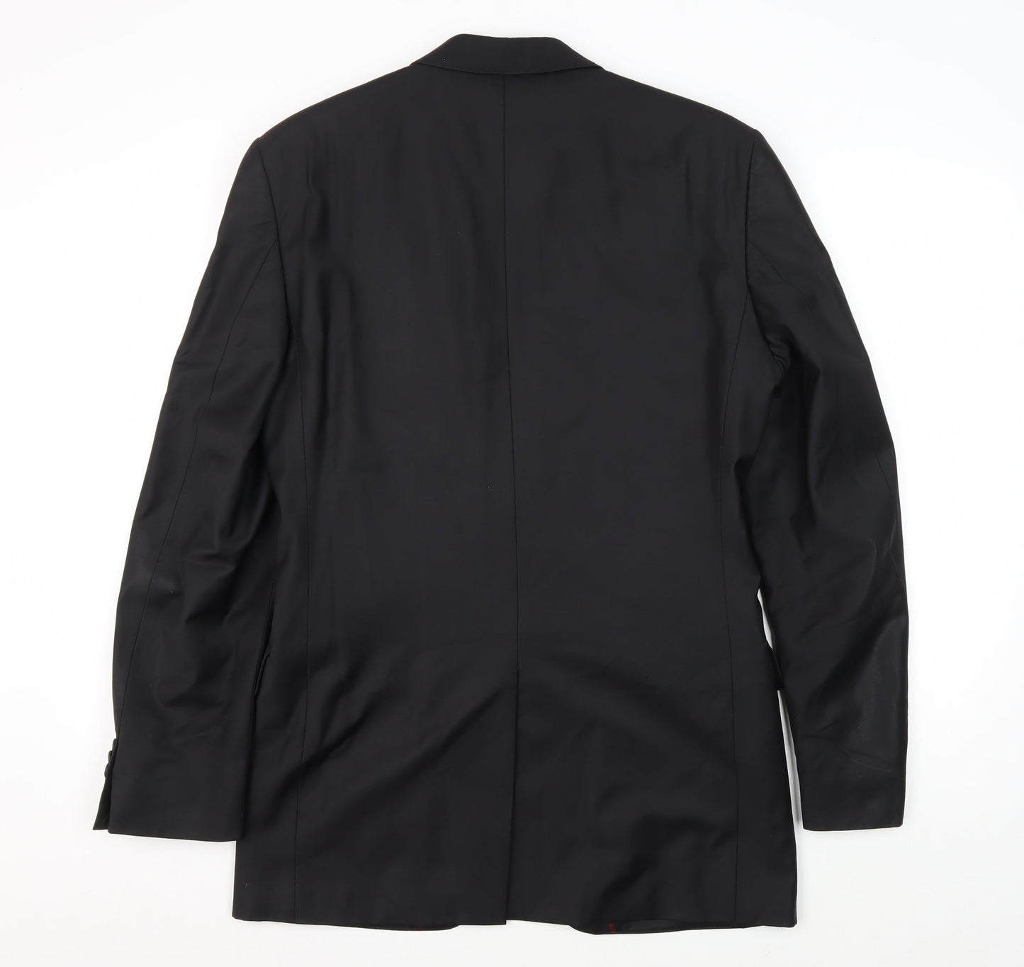 Marco Antonio Men's Black Wool Blazer Size 44