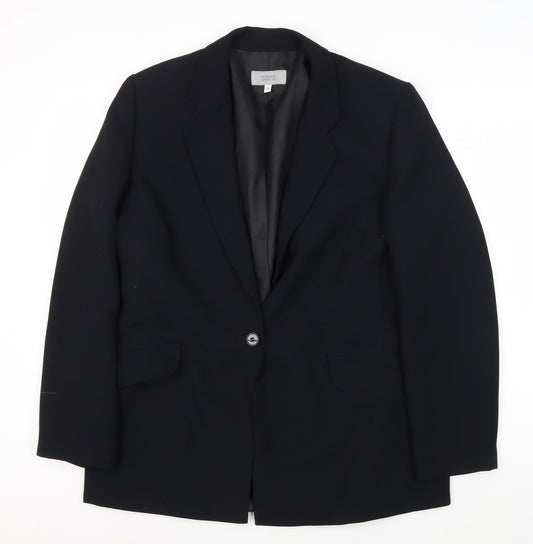 Marks and Spencer Black Women's Blazer Size 16
