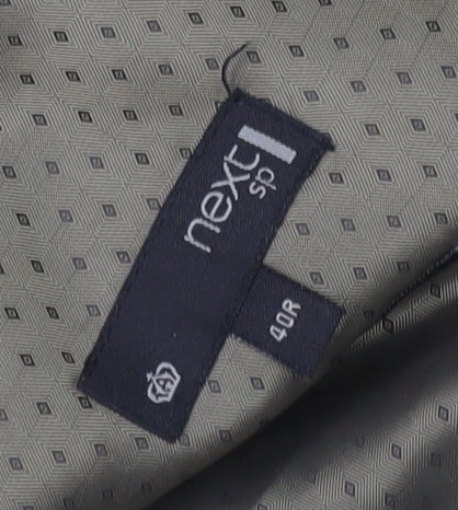 Mens UK Size 40 NEXT Regular Black Suit Jacket
