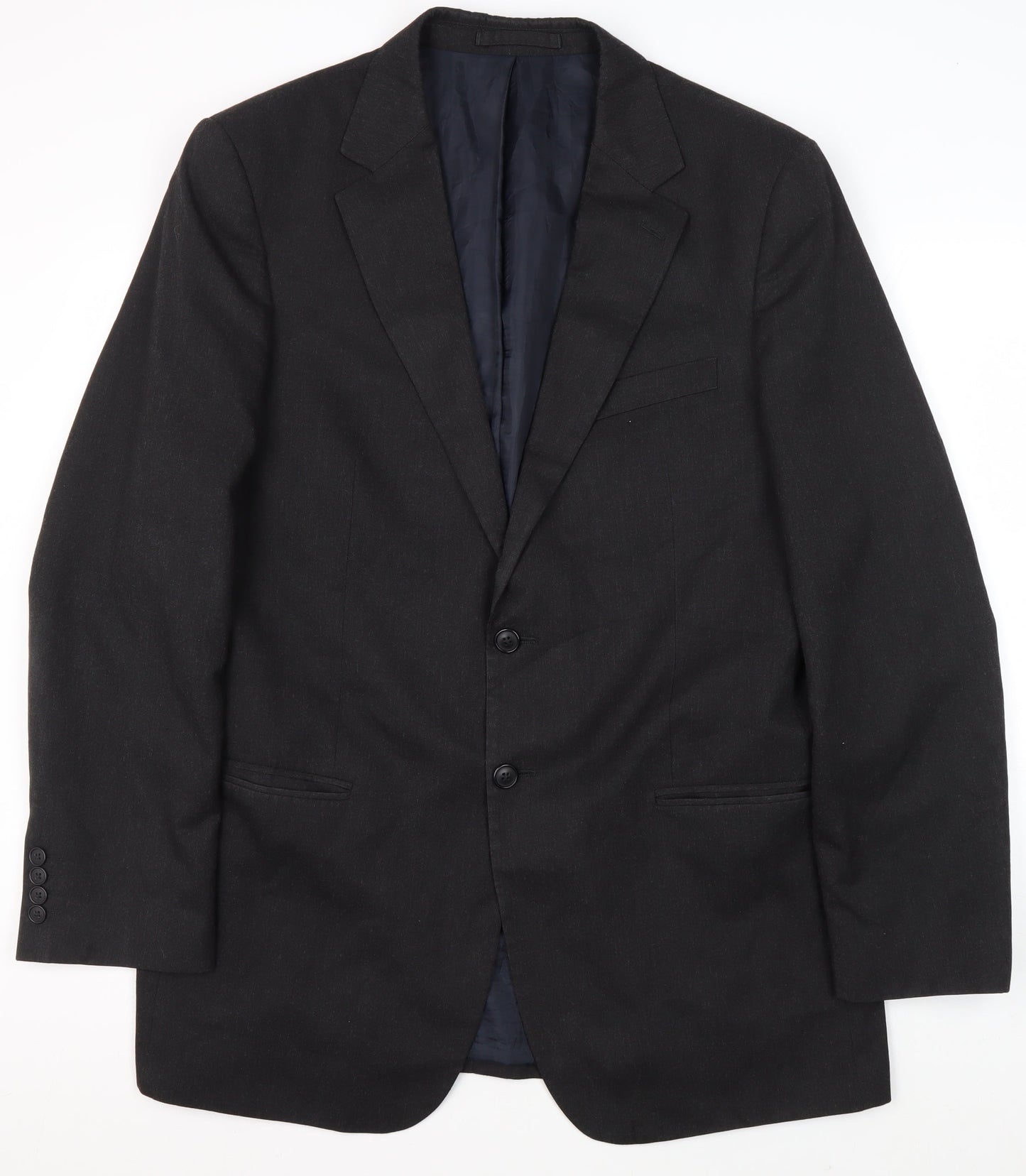Mens UK Size 42 Marks and Spencer Regular Black Suit Jacket
