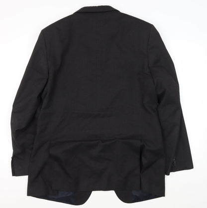 Mens UK Size 42 Marks and Spencer Regular Black Suit Jacket
