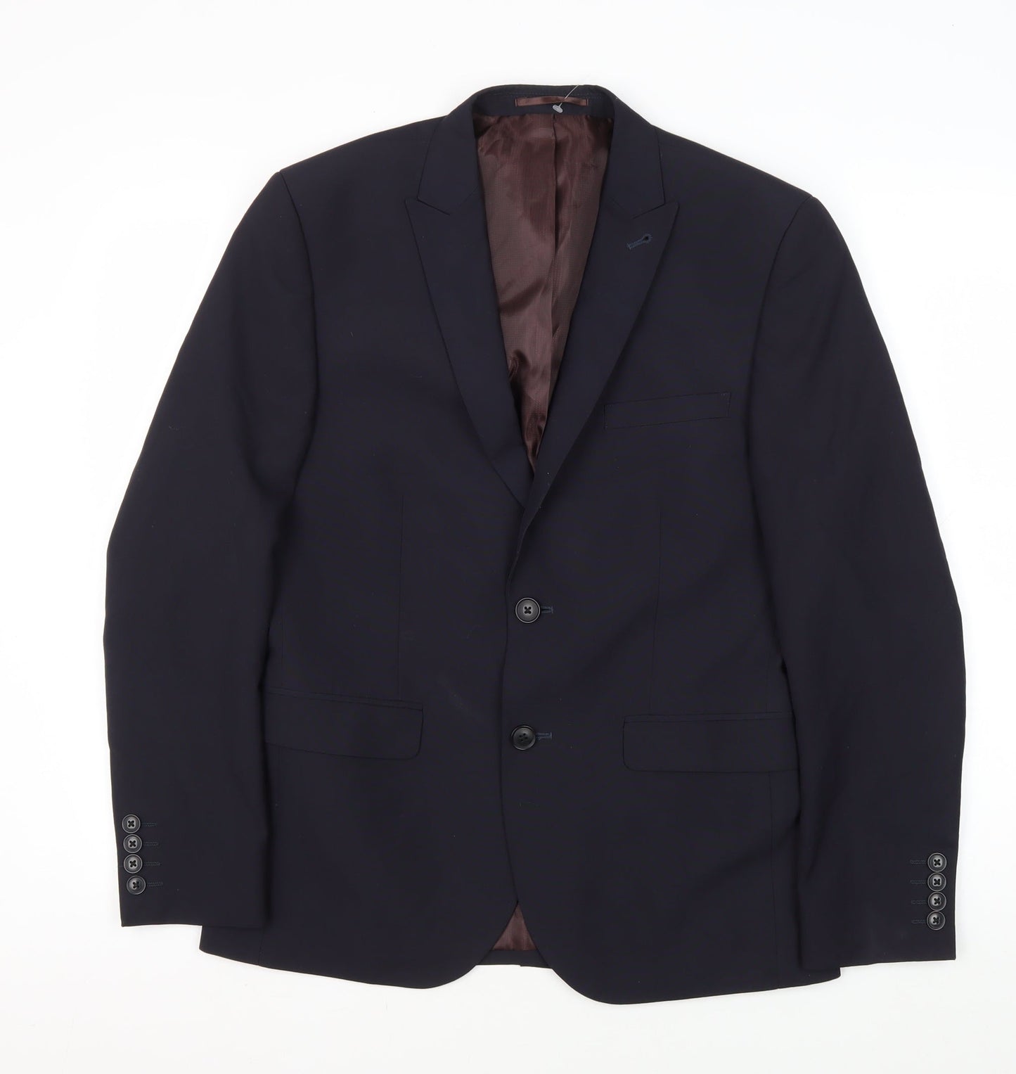 Mens UK Size 38 NEXT Regular Blue Suit Jacket
