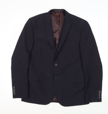 Mens UK Size 38 NEXT Regular Blue Suit Jacket