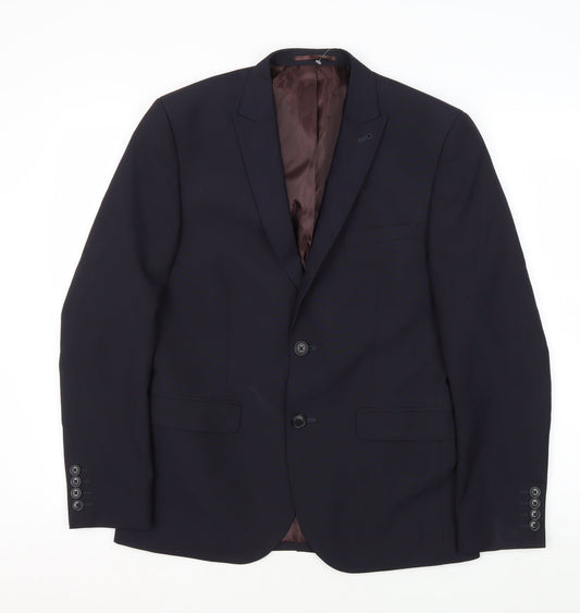 Mens UK Size 38 NEXT Regular Blue Suit Jacket