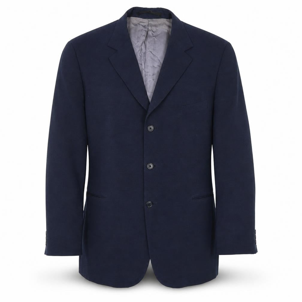 Mens UK Size 46 Marks and Spencer Regular Blue Suit Jacket