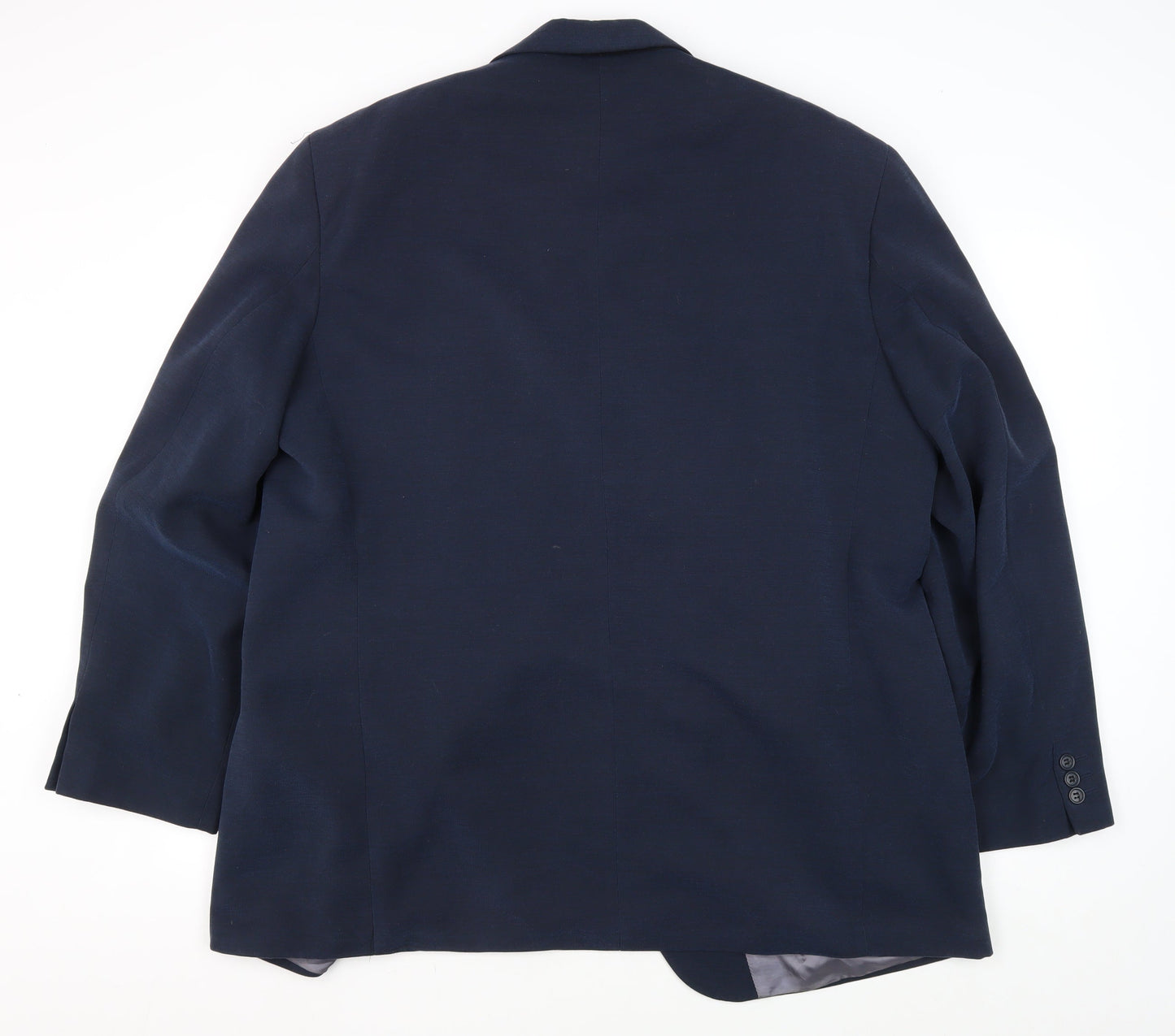 Mens UK Size 46 Marks and Spencer Regular Blue Suit Jacket