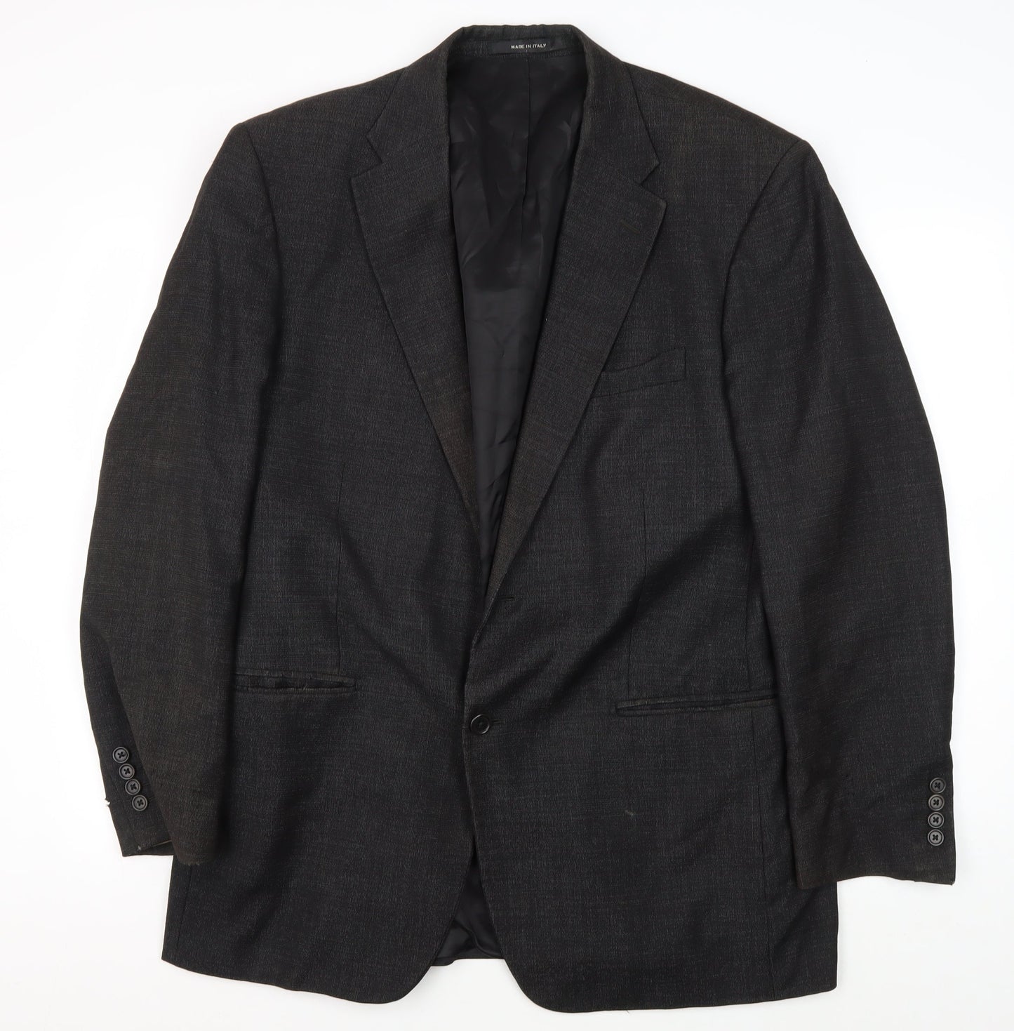 Mens UK Size 42 Marks and Spencer Regular Black Suit Jacket