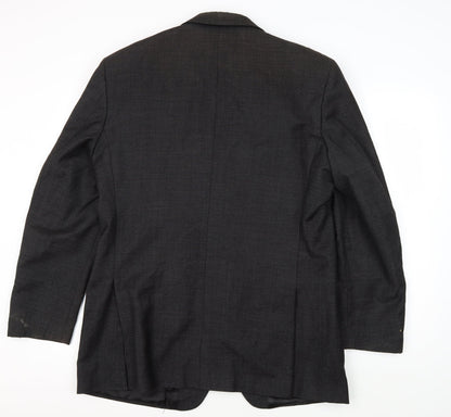 Mens UK Size 42 Marks and Spencer Regular Black Suit Jacket
