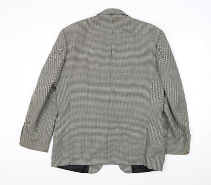 Mens UK Size 40 Burton Regular Grey Suit Jacket