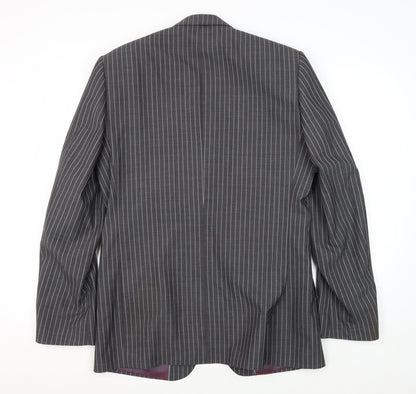 Mens UK Size 40 Jones Regular Grey Suit Jacket