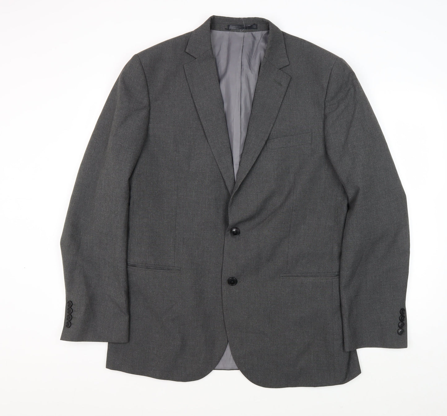 Mens UK Size 42 Marks and Spencer Regular Grey Suit Jacket