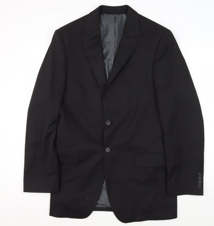 Mens UK Size 40 Marks and Spencer Regular Black Suit Jacket