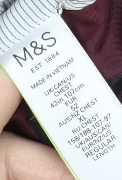Mens UK Size 42 Marks and Spencer Regular Grey Suit Jacket