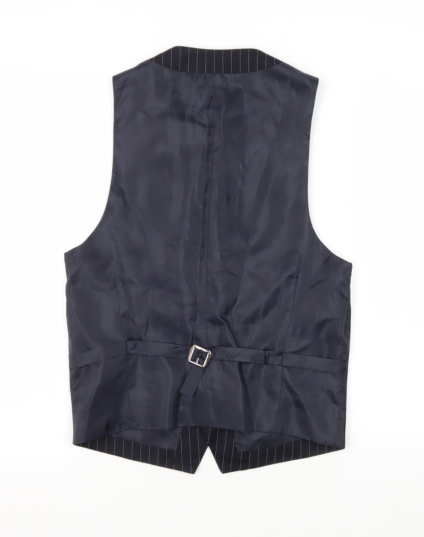 Mens UK Size 38 Burton Regular Blue Suit Waistcoat