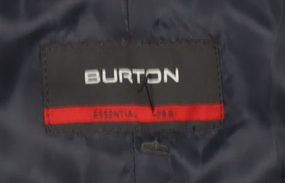 Mens UK Size 38 Burton Regular Blue Suit Waistcoat