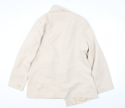 New Look Women's Beige Blazer, Size 14, Regular Fit