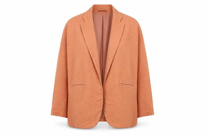 Womens UK Size 10 PRETTYLITTLETHING Orange Basic Jacket