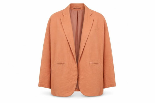 Womens UK Size 10 PRETTYLITTLETHING Orange Basic Jacket