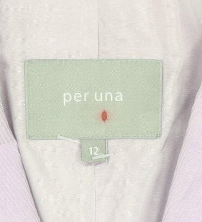 Per Una Women's Purple Blazer Size 12 Regular Fit