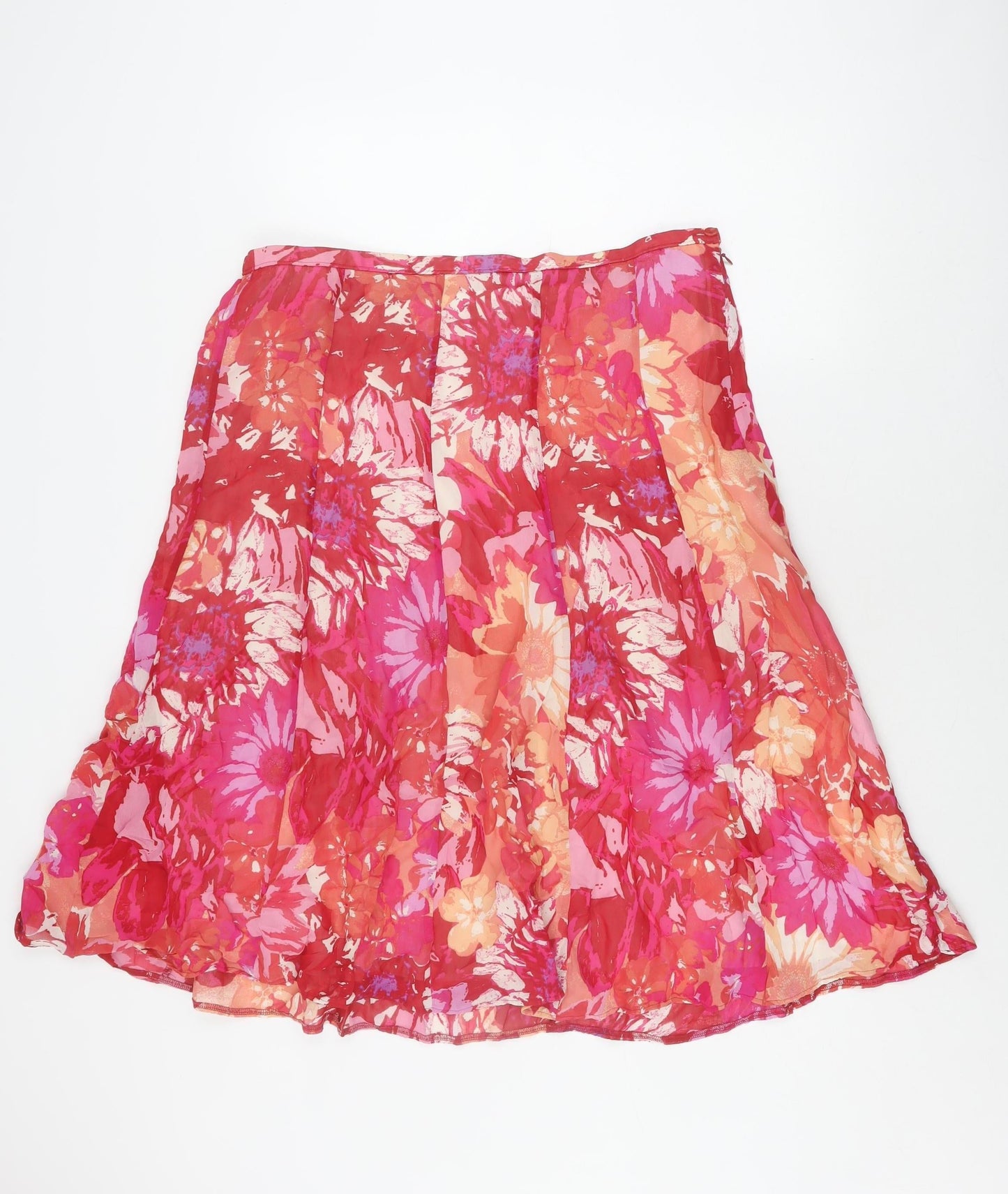 Marks and Spencer Women's Floral Midi Skirt Size 18