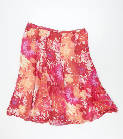 Marks and Spencer Women's Floral Midi Skirt Size 18