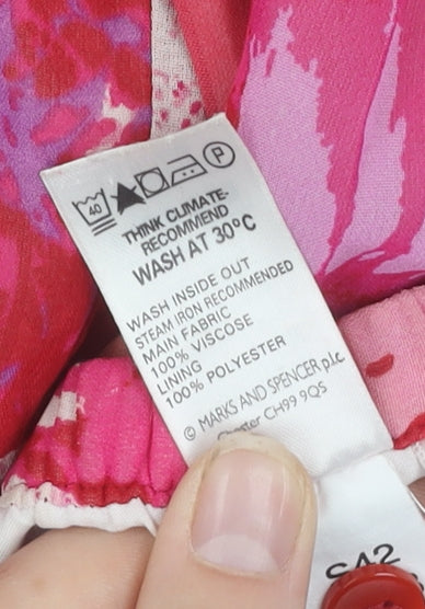 Marks and Spencer Women's Floral Midi Skirt Size 18