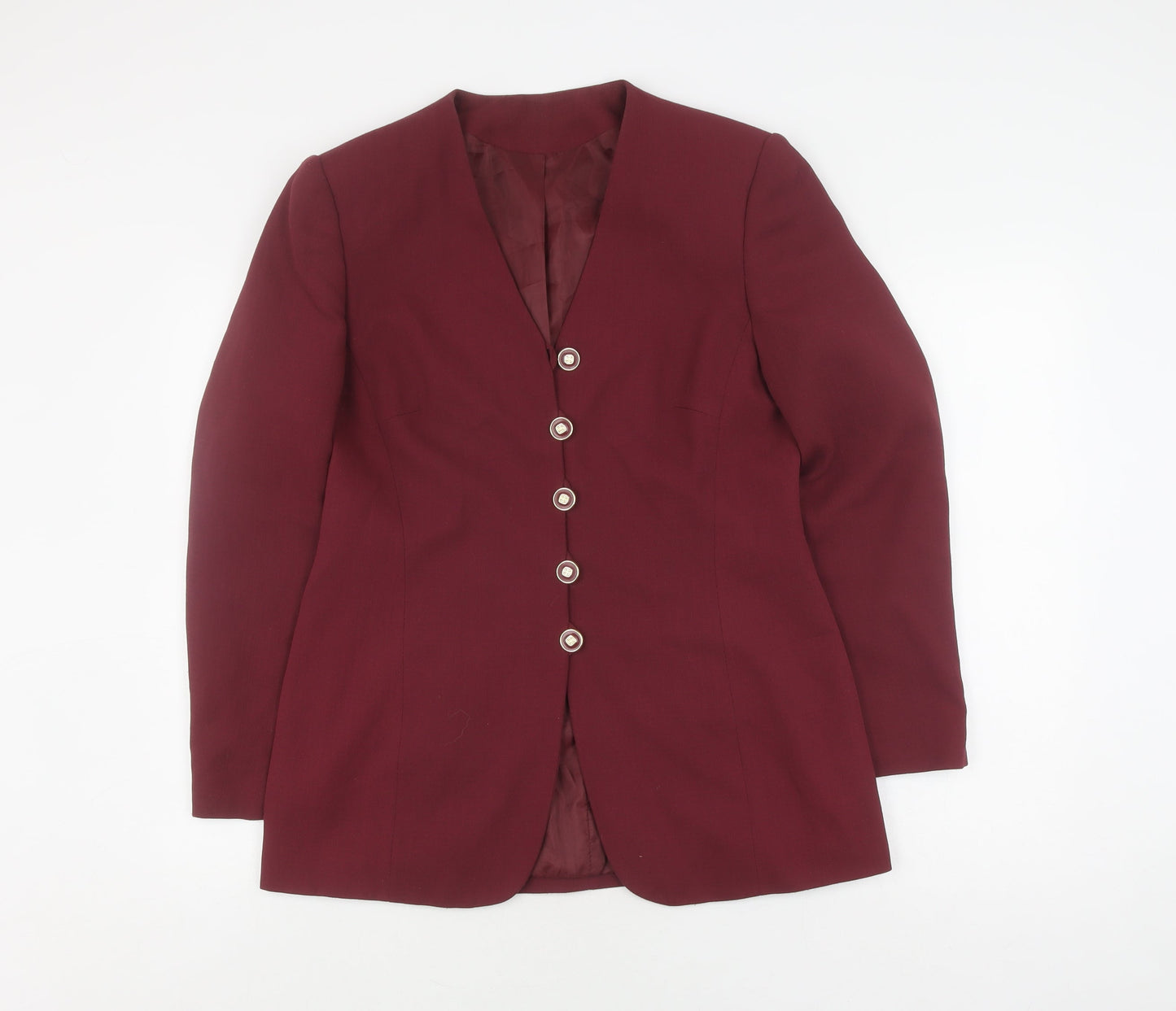 Debenhams Women's Purple Long Sleeve Five-Button Jacket