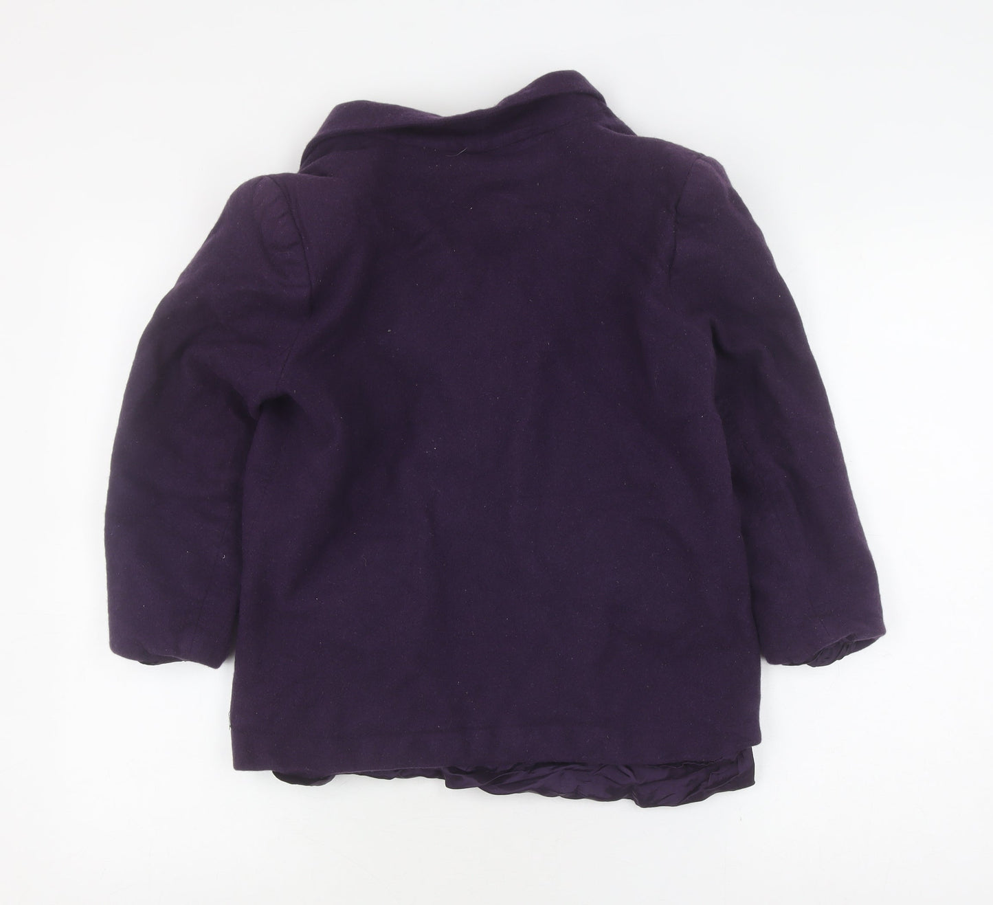 Sag Harbor Women's Purple Wool Blazer, Size 14 Plus Petites