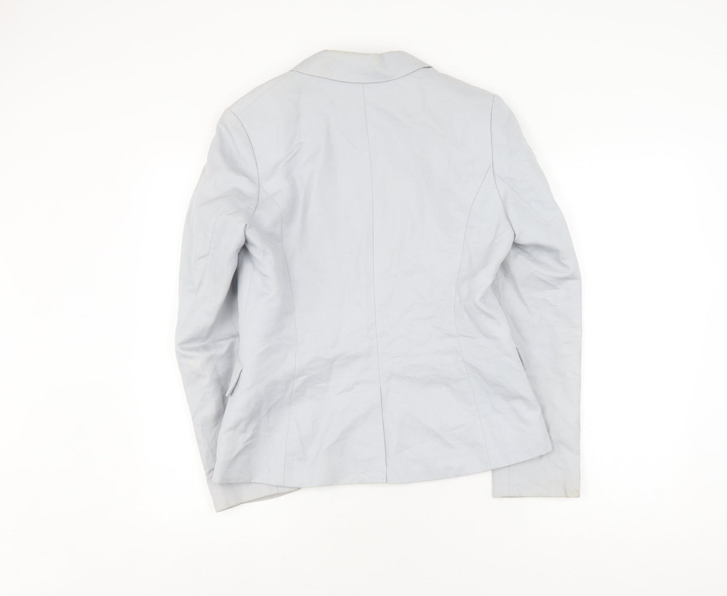 H&M Women's Grey Blazer Size 12 Classic Fit