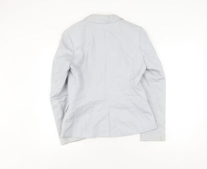 H&M Women's Grey Blazer Size 12 Classic Fit