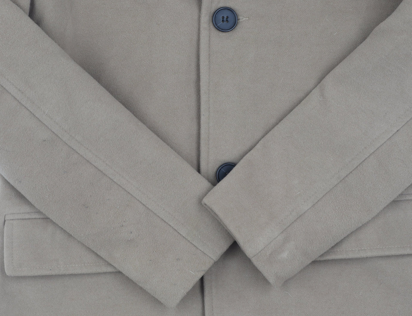 Mens UK Size XS boohooMAN Beige Overcoat