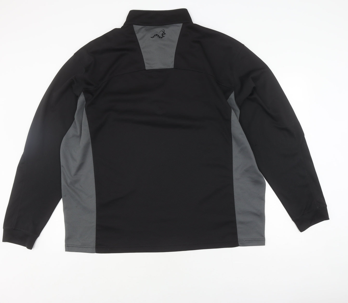 Woodworm Men's Black 2XL Track Jacket, Breathable