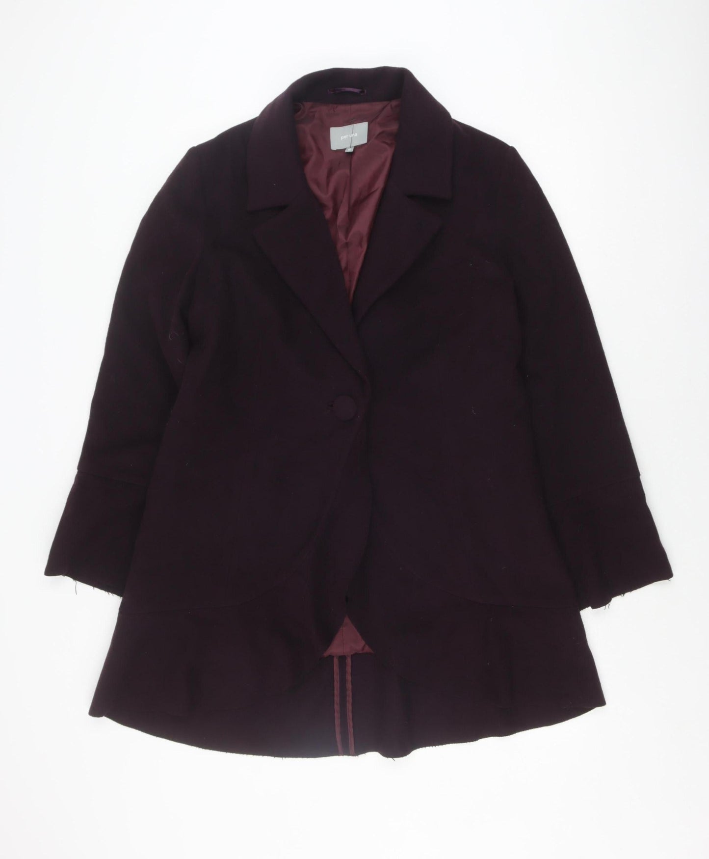 Womens UK Size 16 Marks and Spencer Purple Basic Jacket