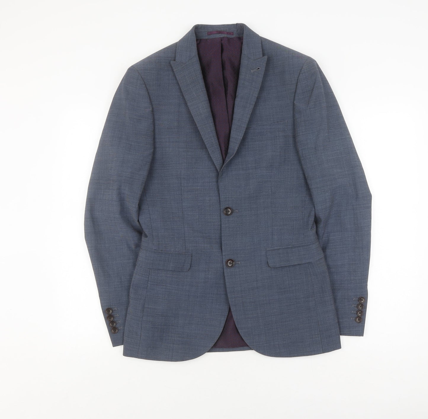 Mens UK Size 36 NEXT Regular Blue Suit Jacket