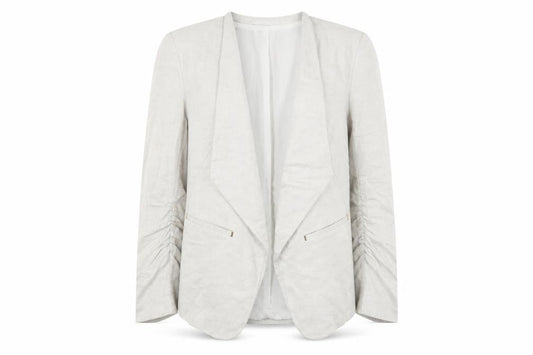 Womens UK Size 6 H&M Regular Beige Blazer
