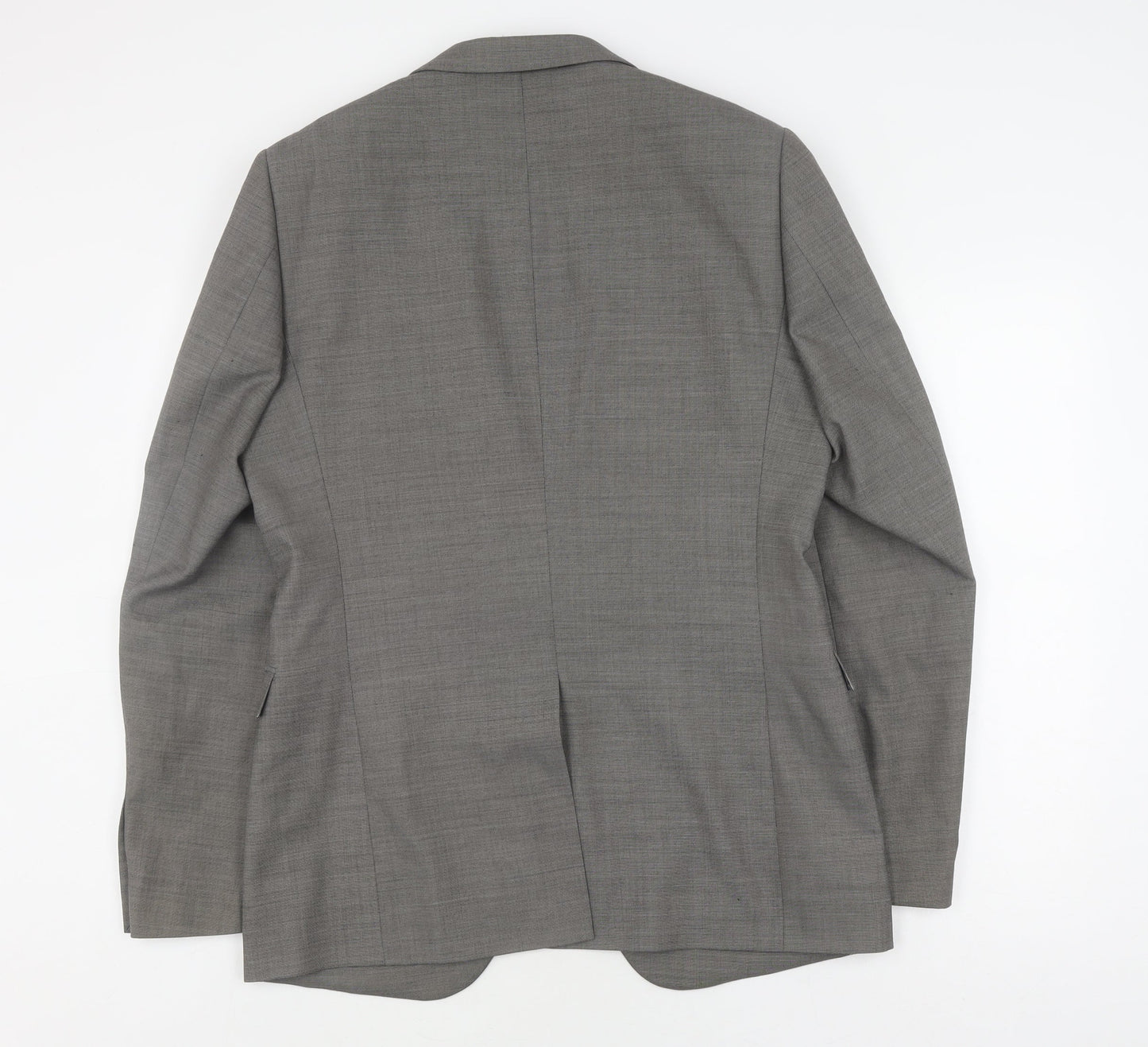 Mens UK Size 40 Peter Werth Regular Grey Suit Jacket