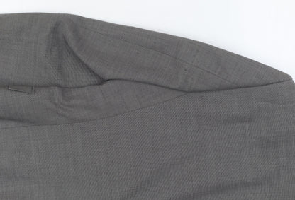Mens UK Size 40 Peter Werth Regular Grey Suit Jacket