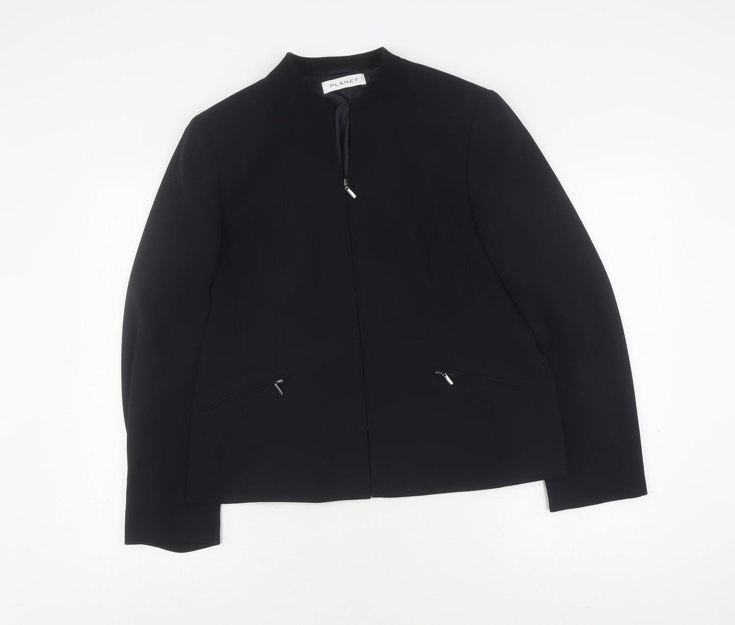 Womens UK Size 16 Planet  Black Suit Jacket