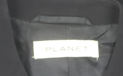Womens UK Size 16 Planet  Black Suit Jacket