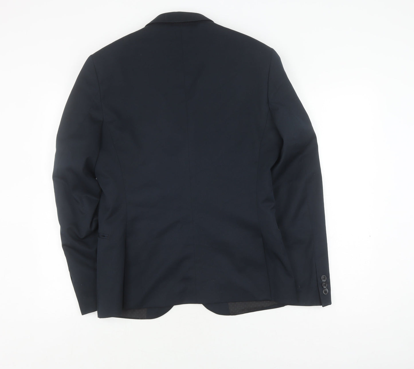 Mens UK Size 38 H&M Regular Blue Suit Jacket