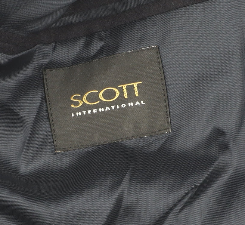 Mens UK Size 42 SCOTT INTERNATIONAL Regular Blue Suit Jacket