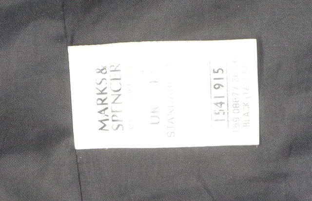 Marks and Spencer Women Black Suit Jacket Size 12