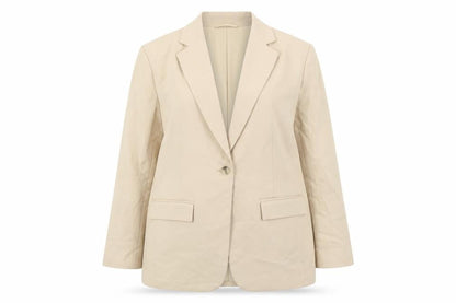 Womens UK Size 16 Marks and Spencer Regular Beige Blazer