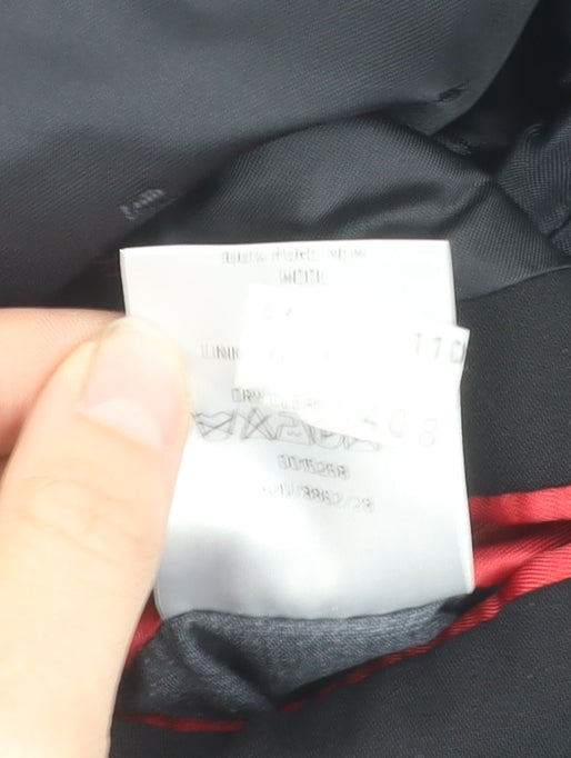 Mens UK Size 44 Jeff Banks Regular Black Suit Jacket